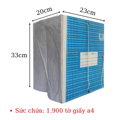 Bìa giấy 3 dây 20cm TH Bìa giấy 3 dây 20cm TH