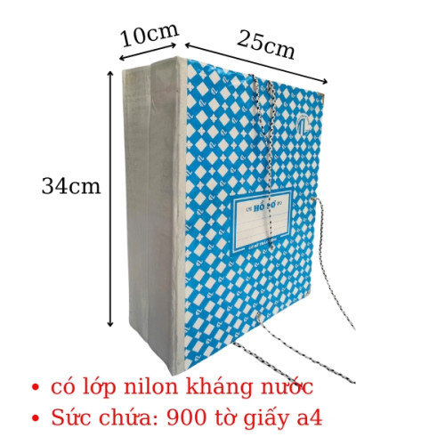 Bìa giấy 3 dây 10cm TL Bìa giấy 3 dây 10cm TL