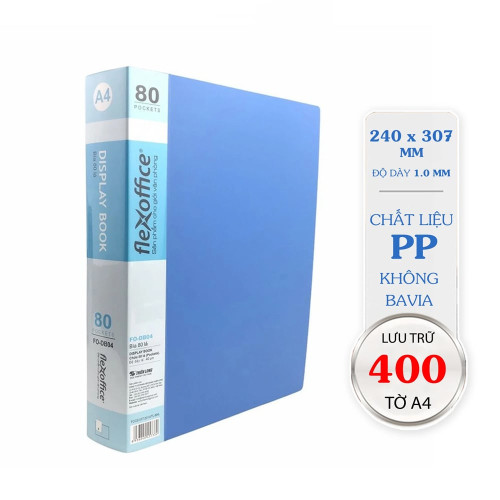 Bìa 80 lá A4 Thiên Long FO-DB04