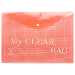 Bìa nút A4 màu đỏ VC