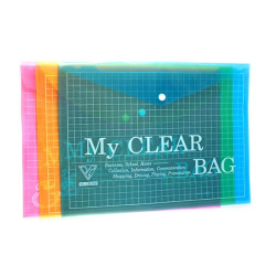 Bìa nút F4 màu xanh dương VC