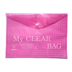 Bìa nút F4 màu hồng VC