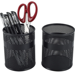 Hộp cắm bút inox tròn Toppoint HY3155c