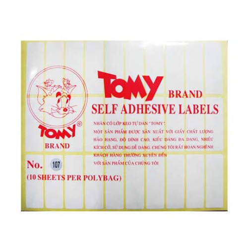 Decal Tomy 107 Decal Tomy 107