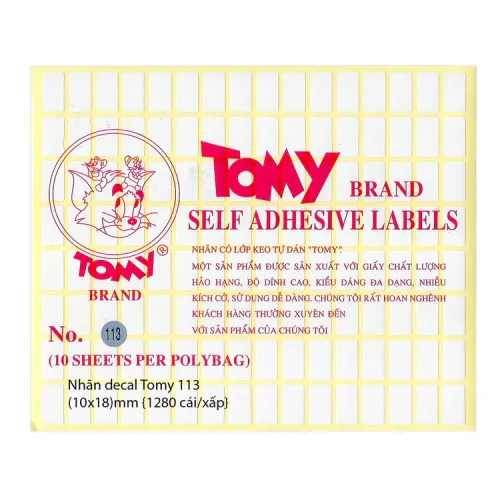 Decal Tomy 113