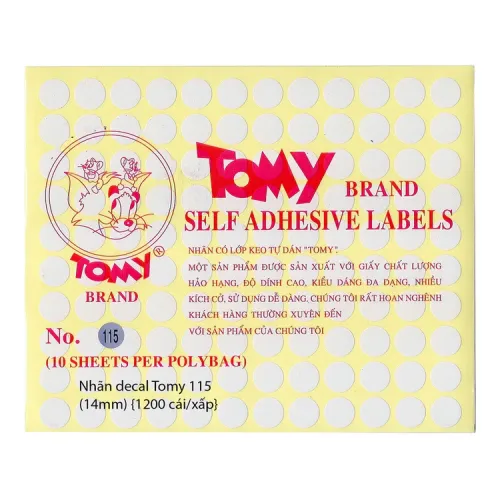 Decal Tomy 115 Decal Tomy 115