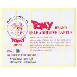 Decal Tomy 124 Decal Tomy 124
