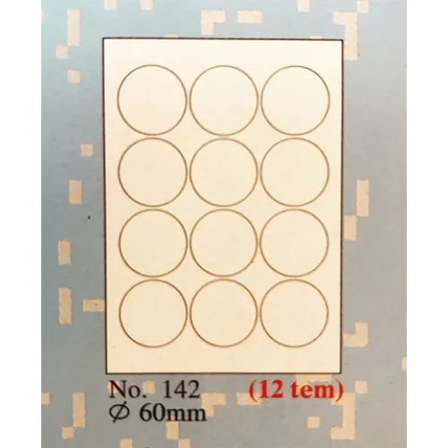 Decal Tomy 142 (12m tròn - phi 60mm) Decal Tomy 142 (12m tròn - phi 60mm)