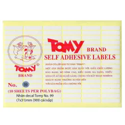 Decal Tomy 99