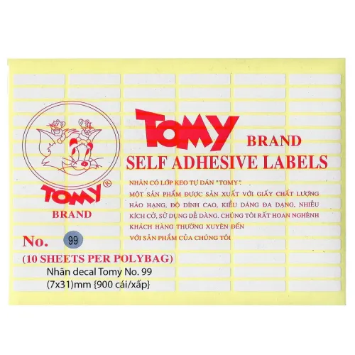 Decal Tomy 99