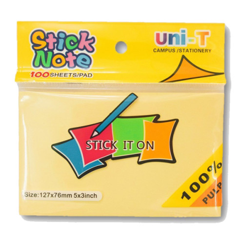 Giấy Note 3x5 Stickii Vàng Giấy Note 3x5 Stickii Vàng