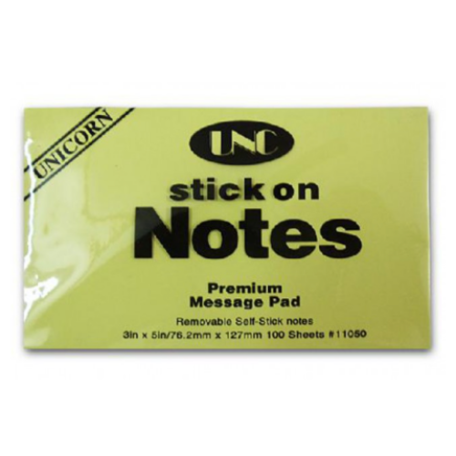 Giấy note UNC 3x5 Vàng