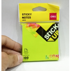 Giấy Note màu 3x3 Deli -Xanh lá Giấy Note màu 3x3 Deli -Xanh lá