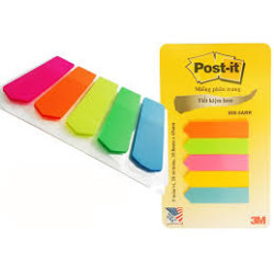 Giấy note 5 màu 3M Postit