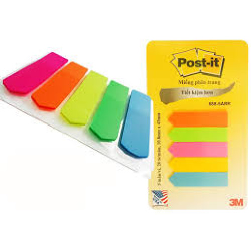Giấy note 5 màu 3M Postit