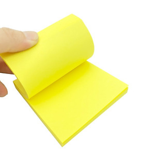 Giấy Note màu 3x3 Deli-Vàng