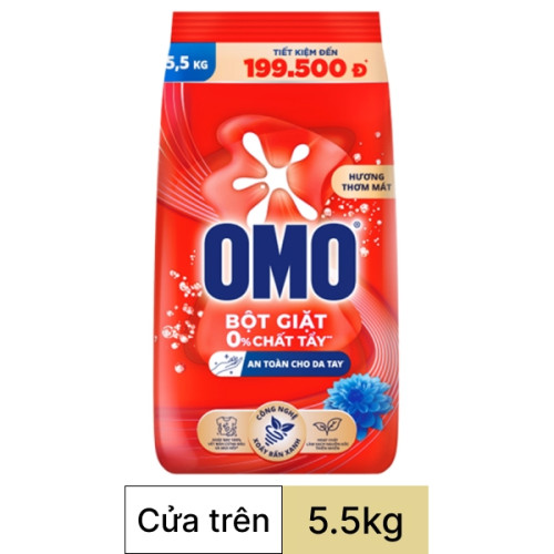 Bột giặt Omo đỏ 5.5Kg