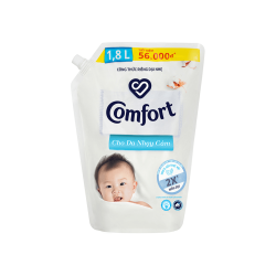 Nước Xả Comfor cho da nhạy cảm 1.8L-Trắng