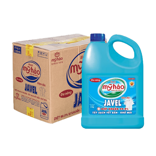 Nước tẩy javel Mỹ Hảo 4kg Nước tẩy javel Mỹ Hảo 4kg