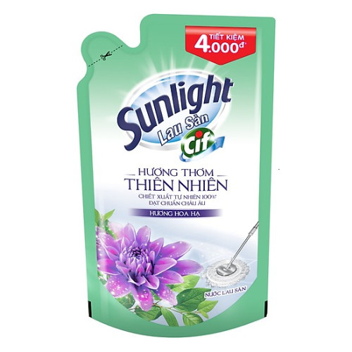 Nước Lau sàn Sunlight túi 1kg