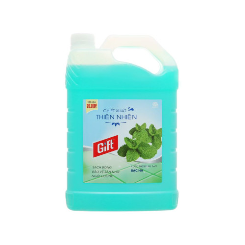 Nước lau sàn Gift 3.8L-Bạc hà Nước lau sàn Gift 3.8L-Bạc hà