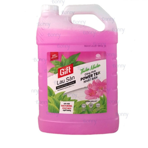 Nước lau sàn Gift hương hoa lily 3.8kg