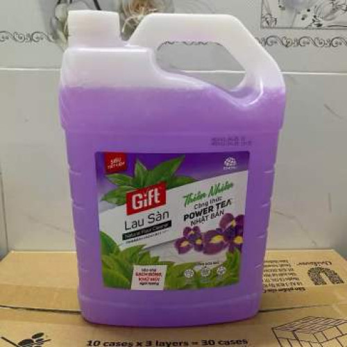 Nước lau sàn Gift 3.8L Hương hoa Iris tím