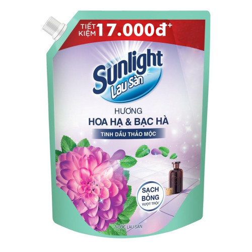 Nước lau sàn sunlight Hoa Hạ 2kg