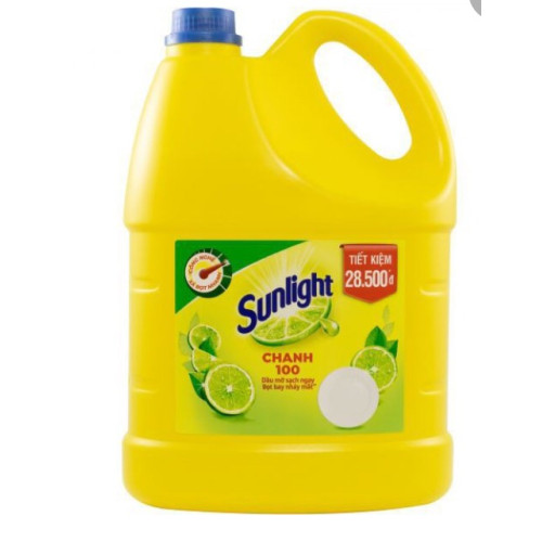 Nước rửa chén Sunlight Chanh 3.6L