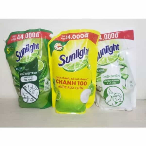 Nước rửa chén sunlight túi 2.6kg Nước rửa chén sunlight túi 2.6kg