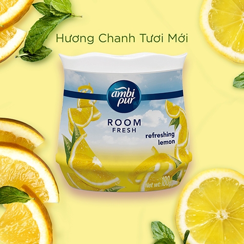 Sáp thơm Ambipur hương chanh 180g