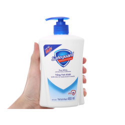 Nước Rửa Tay Safeguard Trắng Tinh Khiết Chai 450Ml Nước Rửa Tay Safeguard Trắng Tinh Khiết Chai 450Ml