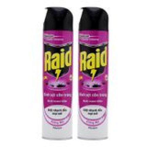 Bình Xịt Côn Trùng Raidmax 520 ml - Không mùi