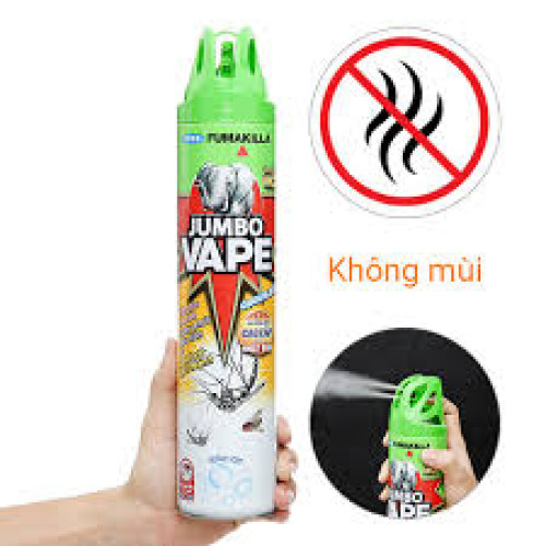 Chai Xịt Muỗi Jumbo không mùi