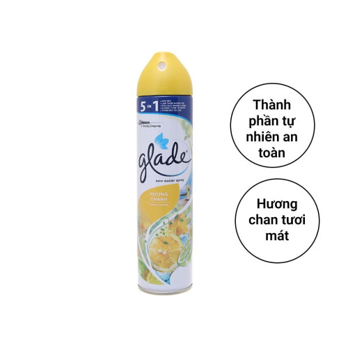 Xịt phòng Glade Hương chanh 280ml