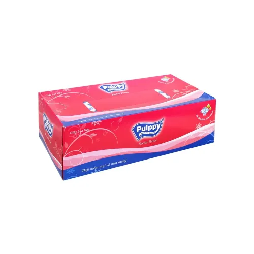 Khăn giấy hộp Pulppy 180 tờ