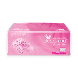 Khăn giấy Bless You Soft Pack 200 tờ