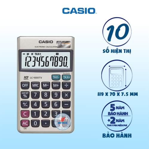 Máy tính Casio LC - 1000TV