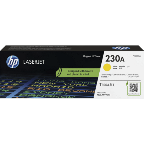 Mực HP Color LaserJet Pro MFP 4303FDW W2302A vàng