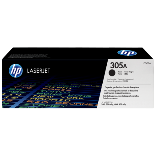 Hộp mực in HP 305A CE410A Đen chính hãng Hộp mực in HP 305A CE410A Đen chính hãng