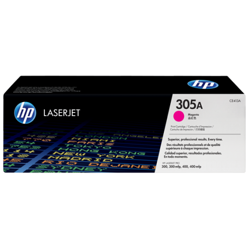 Hộp mực in HP 305A CE413A Hồng chính hãng Hộp mực in HP 305A CE413A Hồng chính hãng