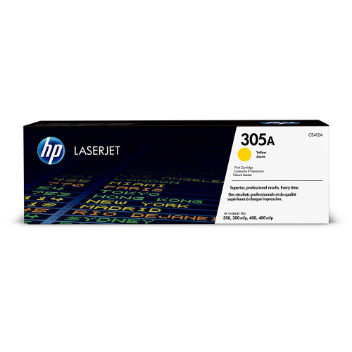Hộp mực in HP 305A CE412A Vàng chính hãng Hộp mực in HP 305A CE412A Vàng chính hãng