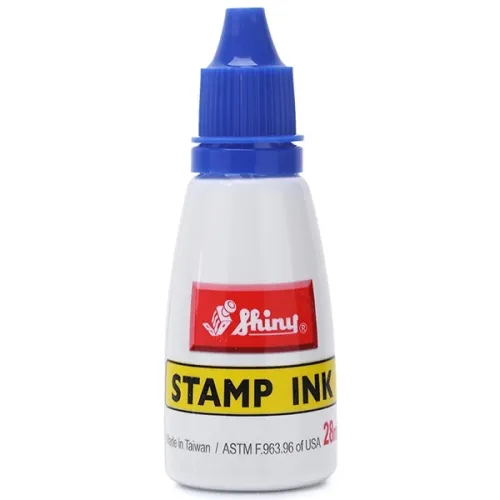 Mực dấu Shiny xanh dương