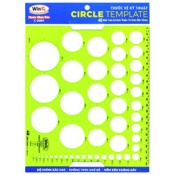Thước lỗ tròn C-2004 Win Q Thước lỗ tròn C-2004 Win Q