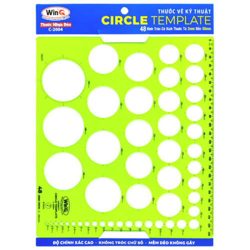 Thước lỗ tròn C-2004 Win Q Thước lỗ tròn C-2004 Win Q