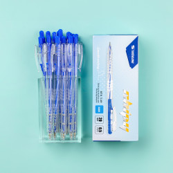 Bút bi Thiên Long TL-089 ngòi 0.5mm mực xanh