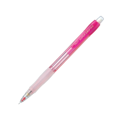 Bút chì bấm Pilot Super Grip Neon 2B Hồng
