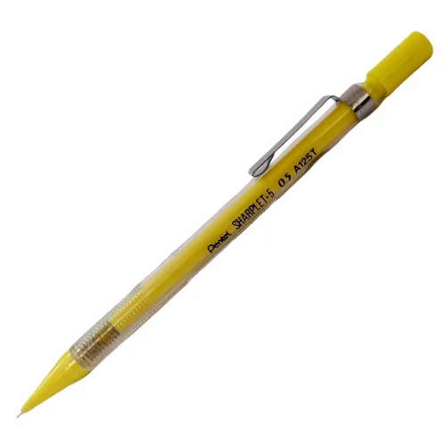Viết Chì Bấm Pentell A125 CH Vàng Viết Chì Bấm Pentell A125 CH Vàng