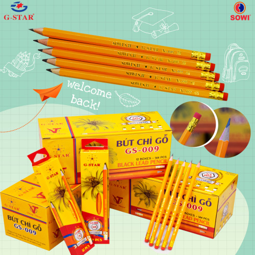 Viết Chì Gstar 2B-009 Viết Chì Gstar 2B-009