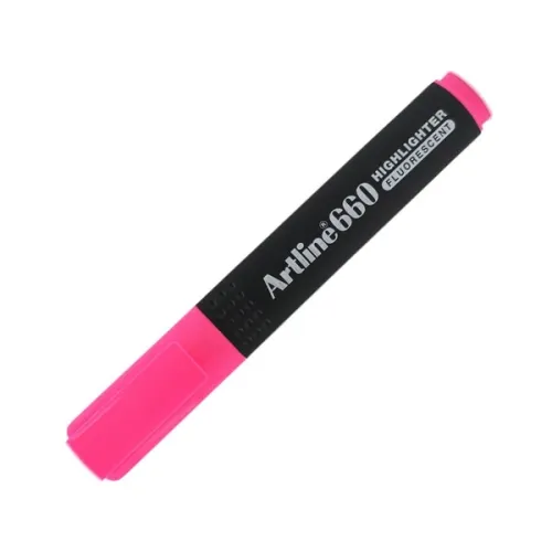 Bút Dạ Quang Artline EK-660 Màu Hồng